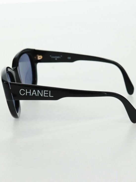 CHANEL Sunglasses plastic Black CC Auth ka1252 main image 11